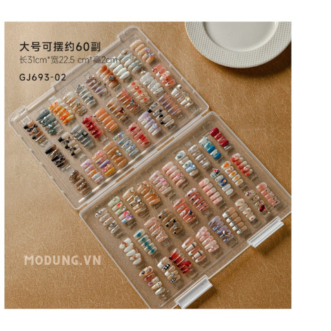 Hộp nhựa trưng bày móng mẫu - mi mẫu - size lớn_thumbnail_1