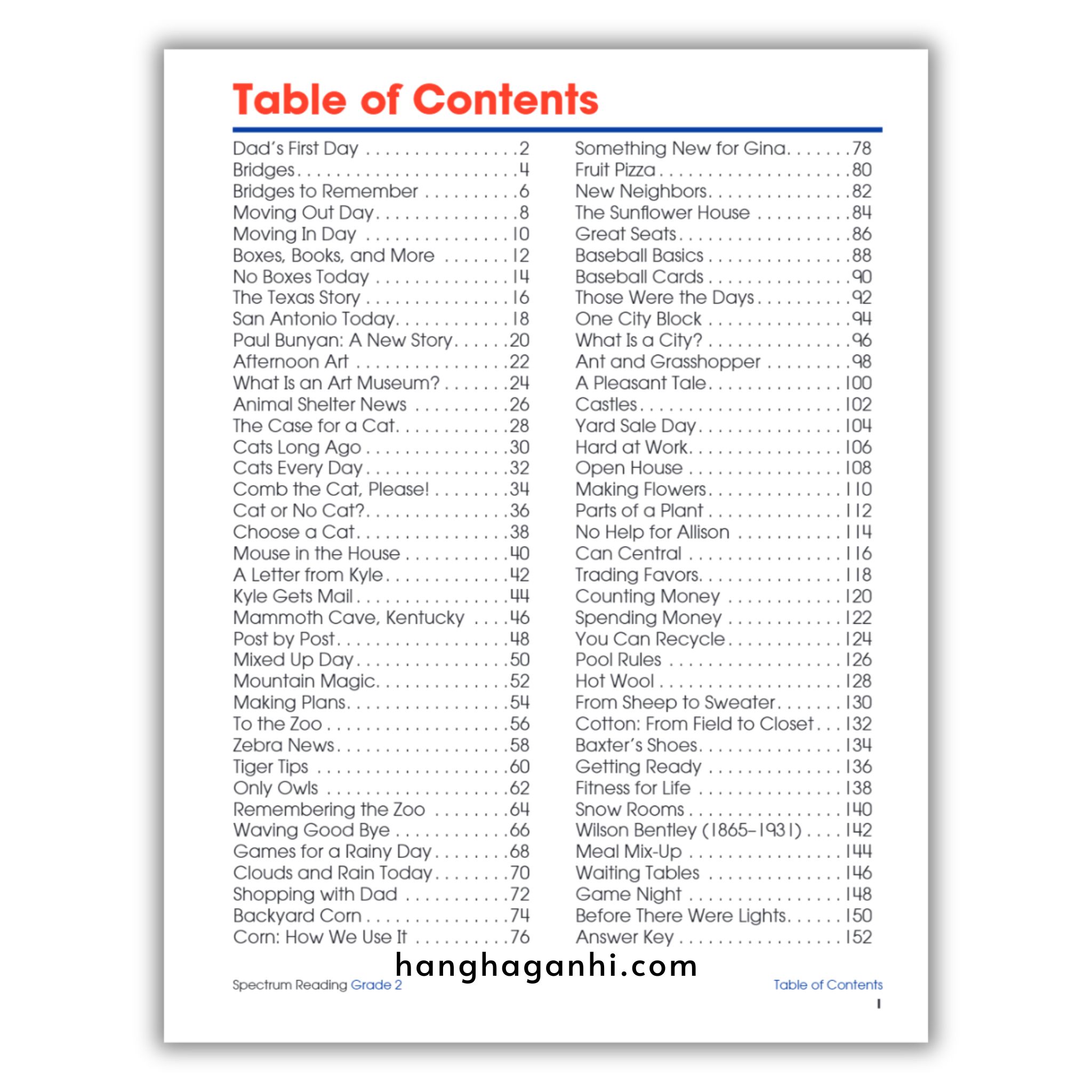 Sách Spectrum Reading Workbook Grade 2_thumbnail_1
