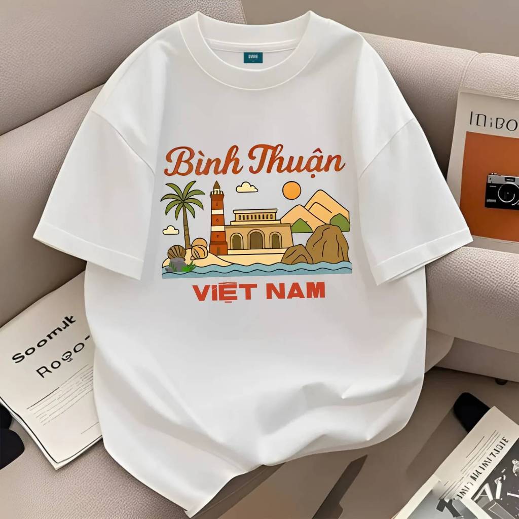 Áo thun du lịch Việt Nam, Huế, Hạ Long... dáng oversize rộng local brand We Tee - T028_thumbnail_23