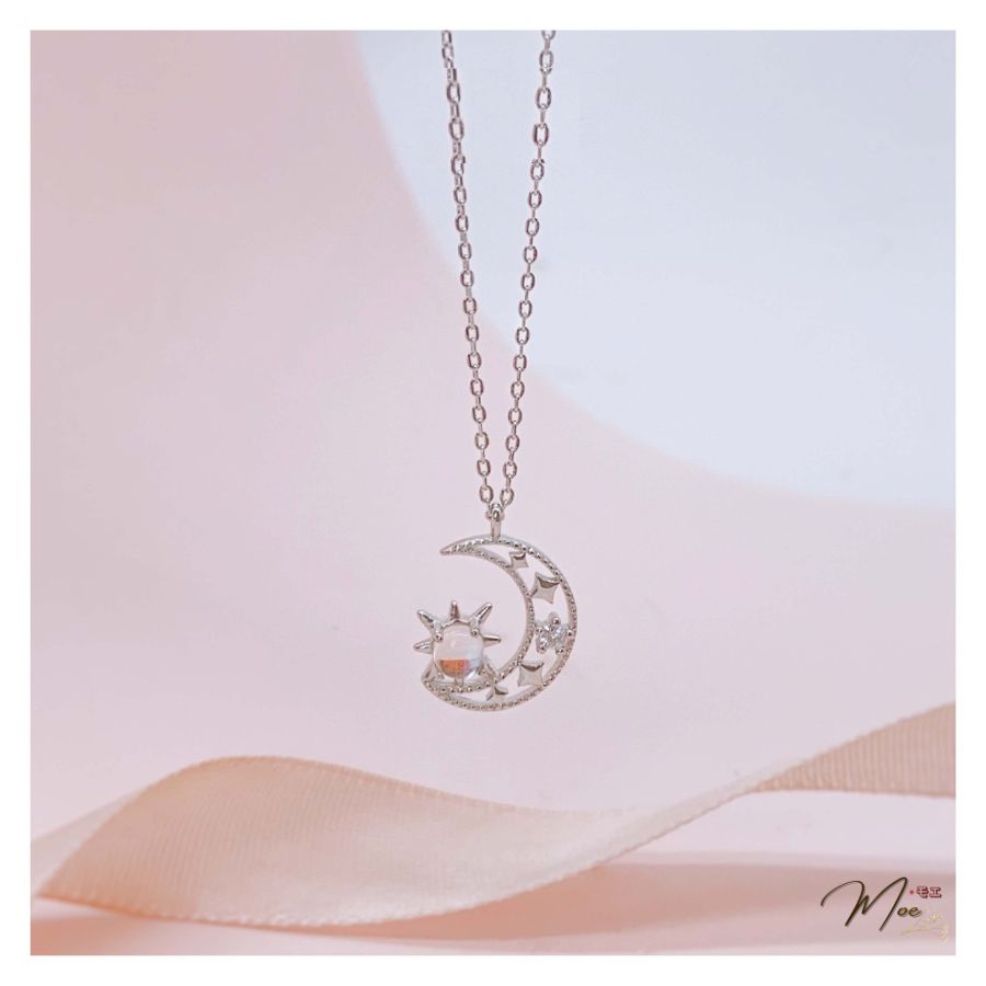 D165 - Dây chuyền mặt trăng ôm mặt trời ver 1_thumbnail_2