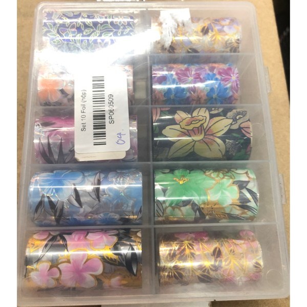 Set Foil to 10 ô mã 04