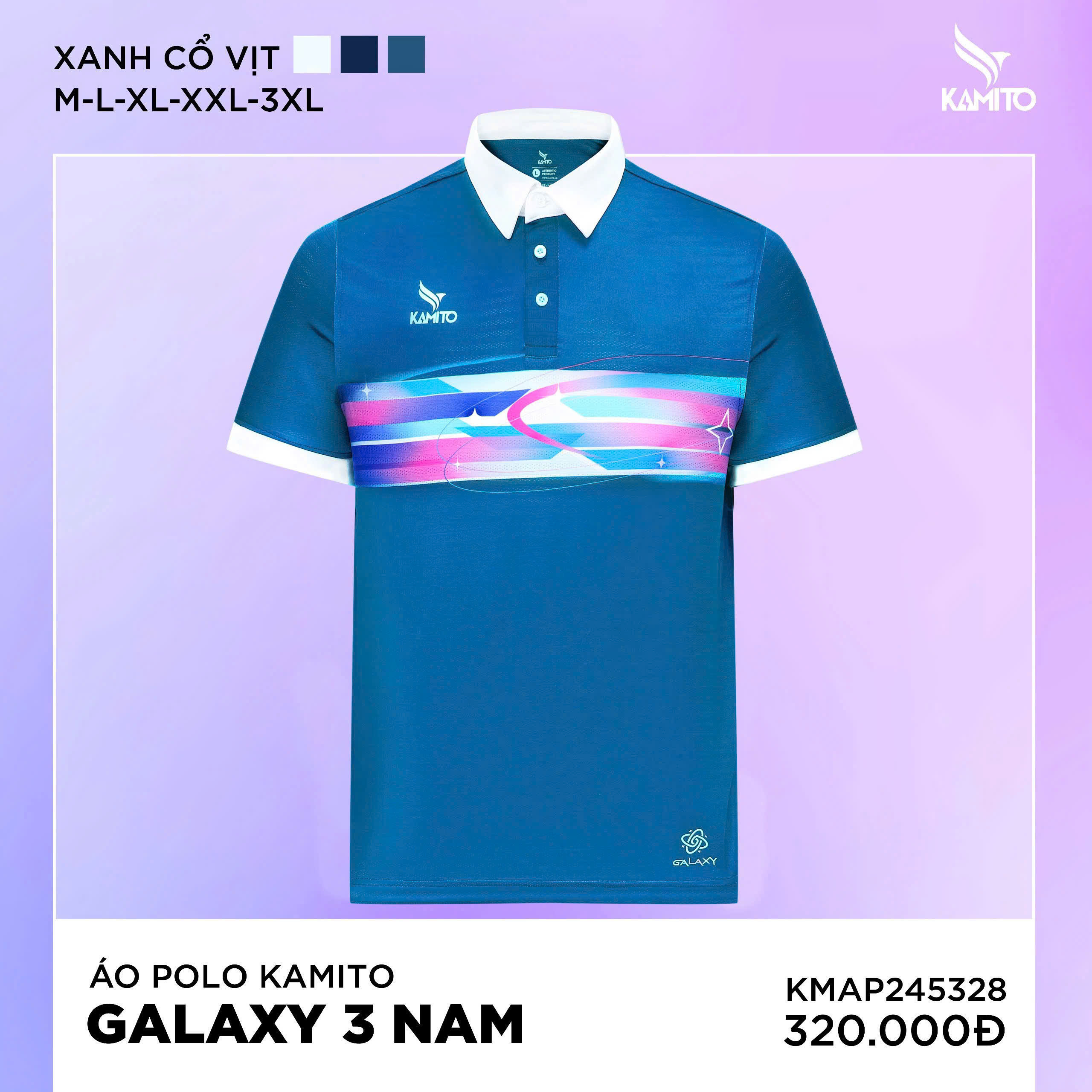 ÁO POLO KAMITO GALAXY 3