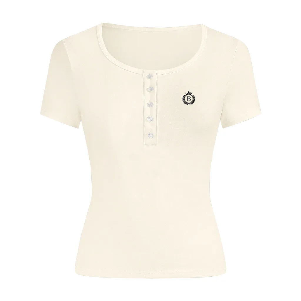 Áo thun ôm body cổ nút Miucho vải visco dày dặn thoáng mát thấm hút tốt tôn dáng in artwork 2722_thumbnail_8