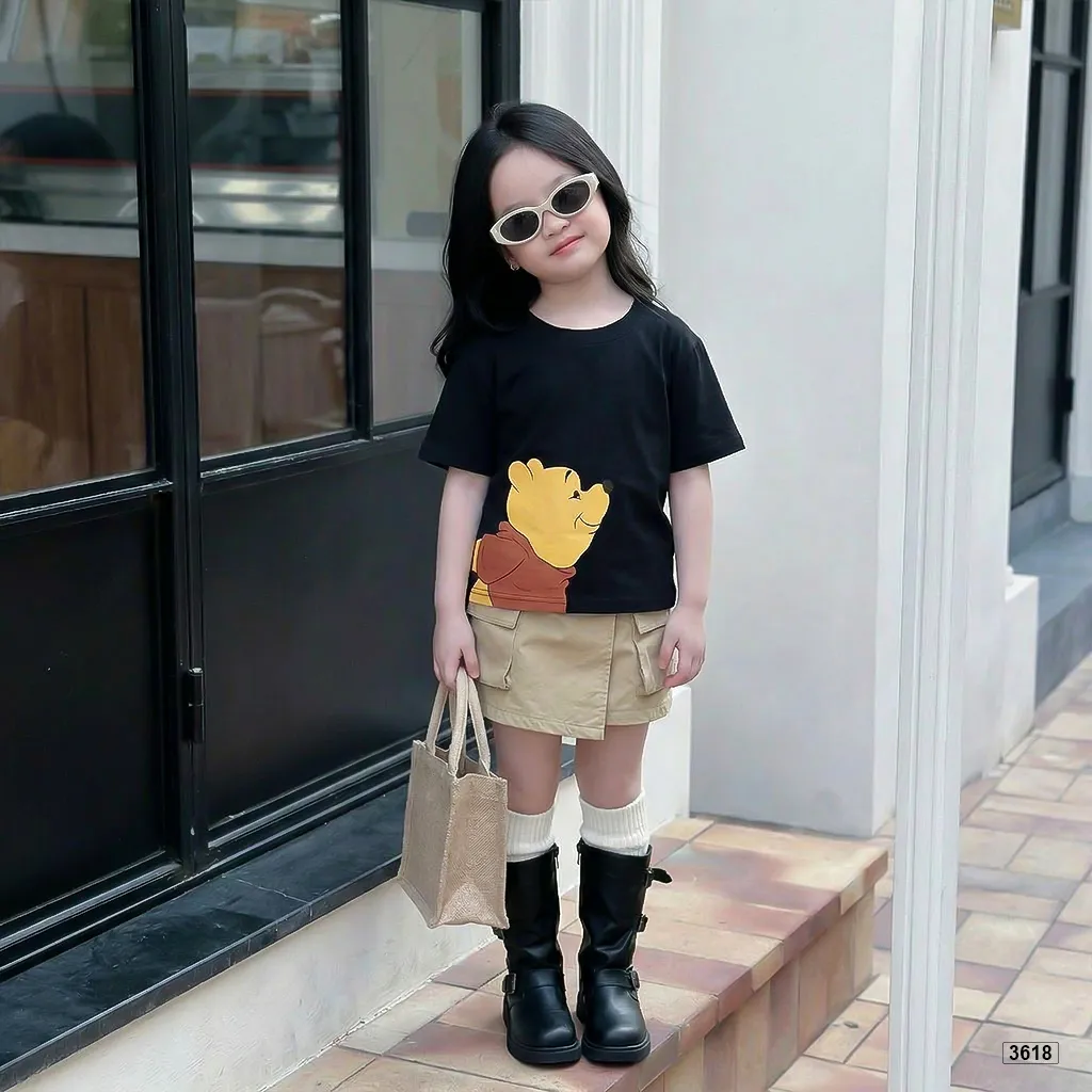 Áo thun bé trai bé gái Gấu Poooh Kado 3618_thumbnail_2