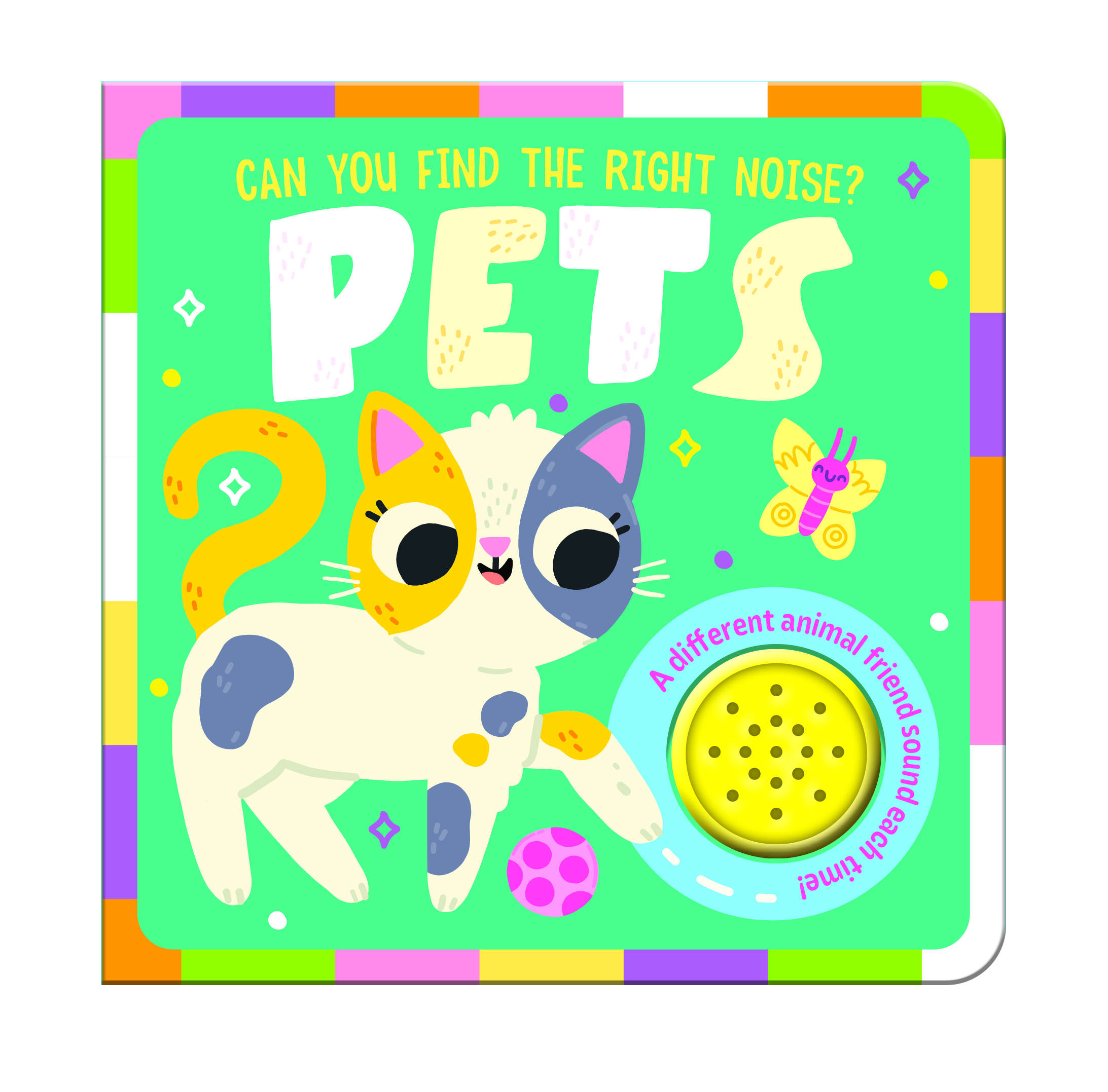 ROUND BUTTON SOUND BOOK - PETS