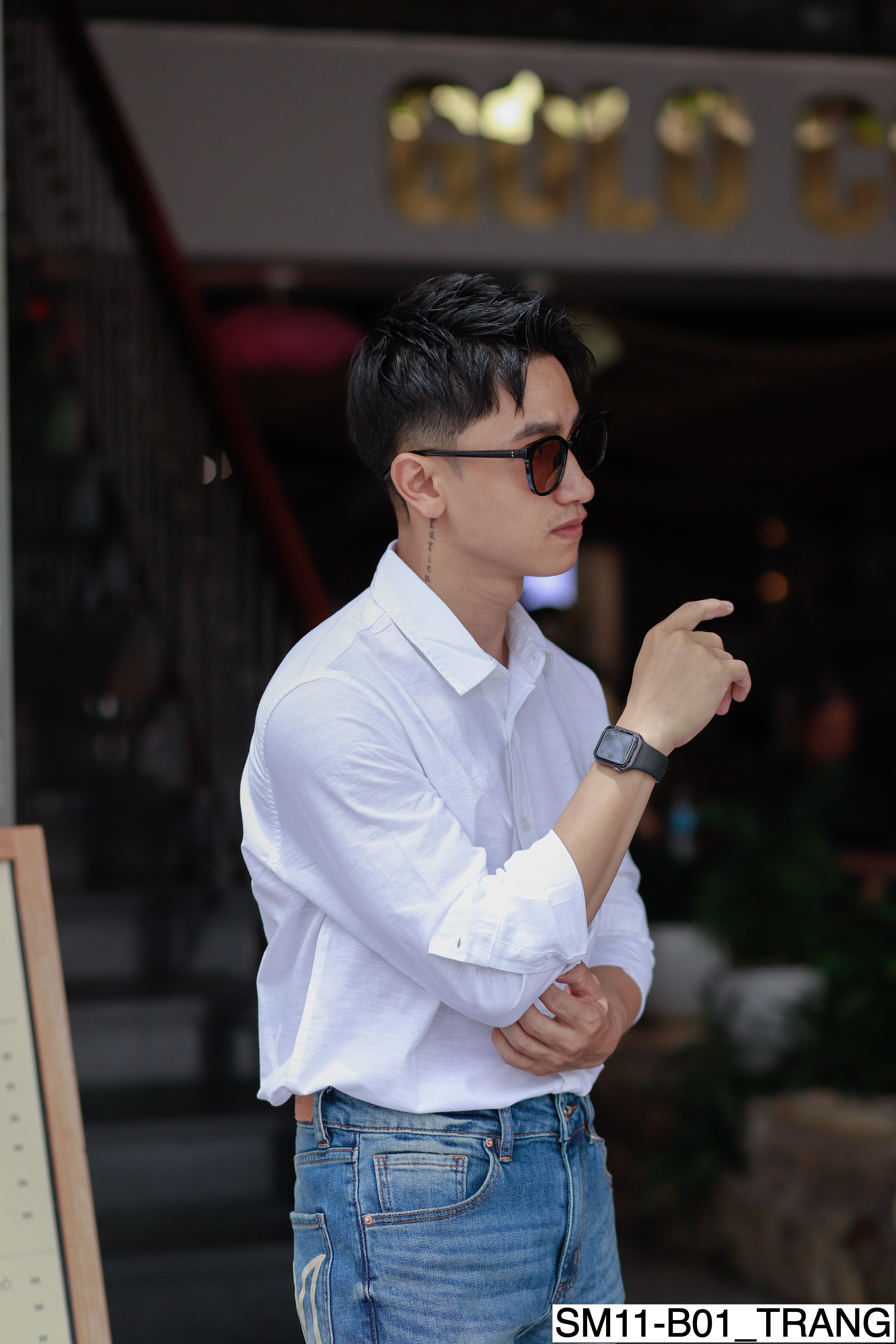 B01 SM11 - Áo sơ mi nam oxford dài tay_thumbnail_4