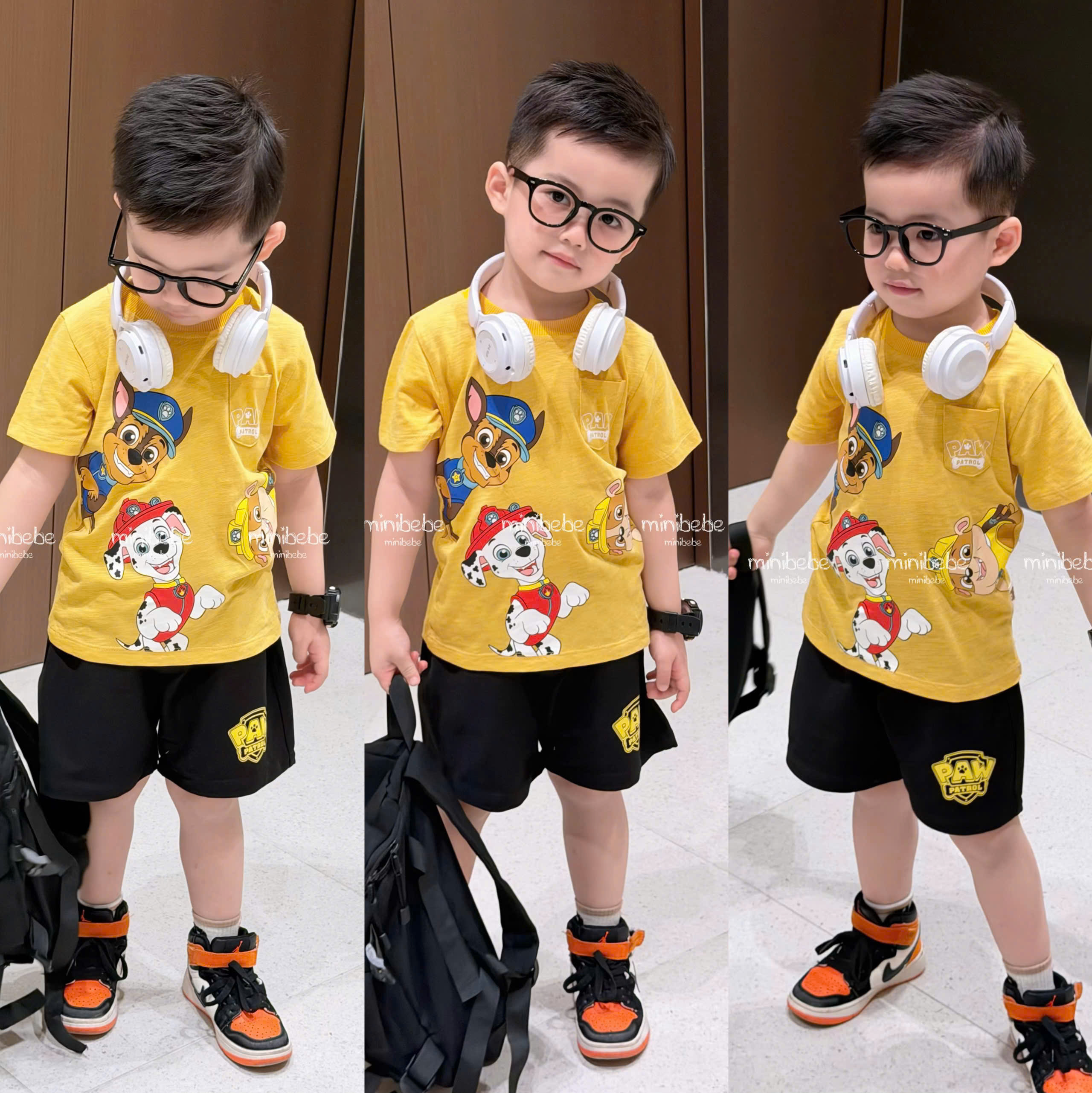 E53 BỘ CỘC ÁO VÀNG CHÓ ĐANG CƯỜI - A117.1790