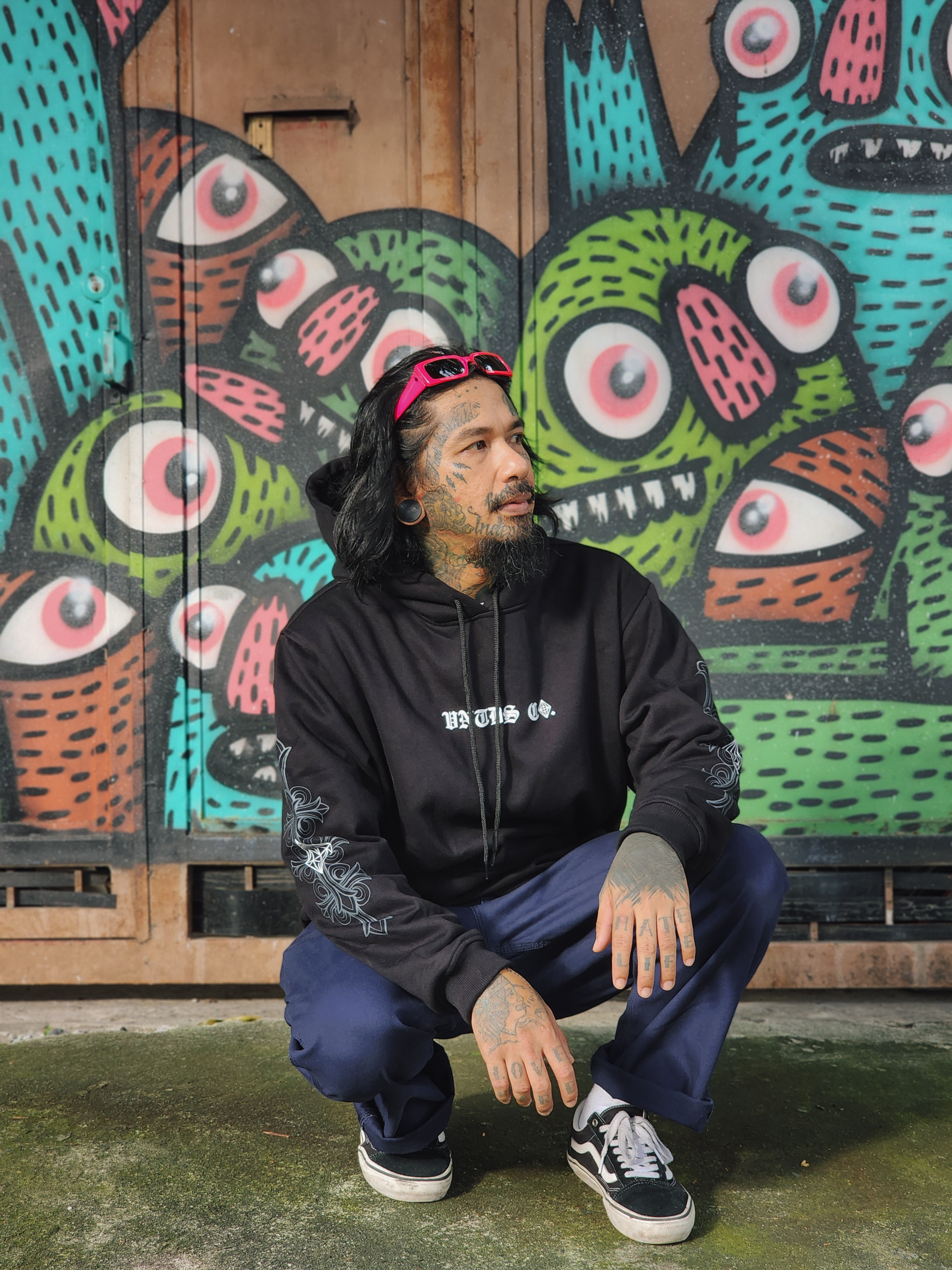 VNTDS Chrome Heart Inspired Hoodie