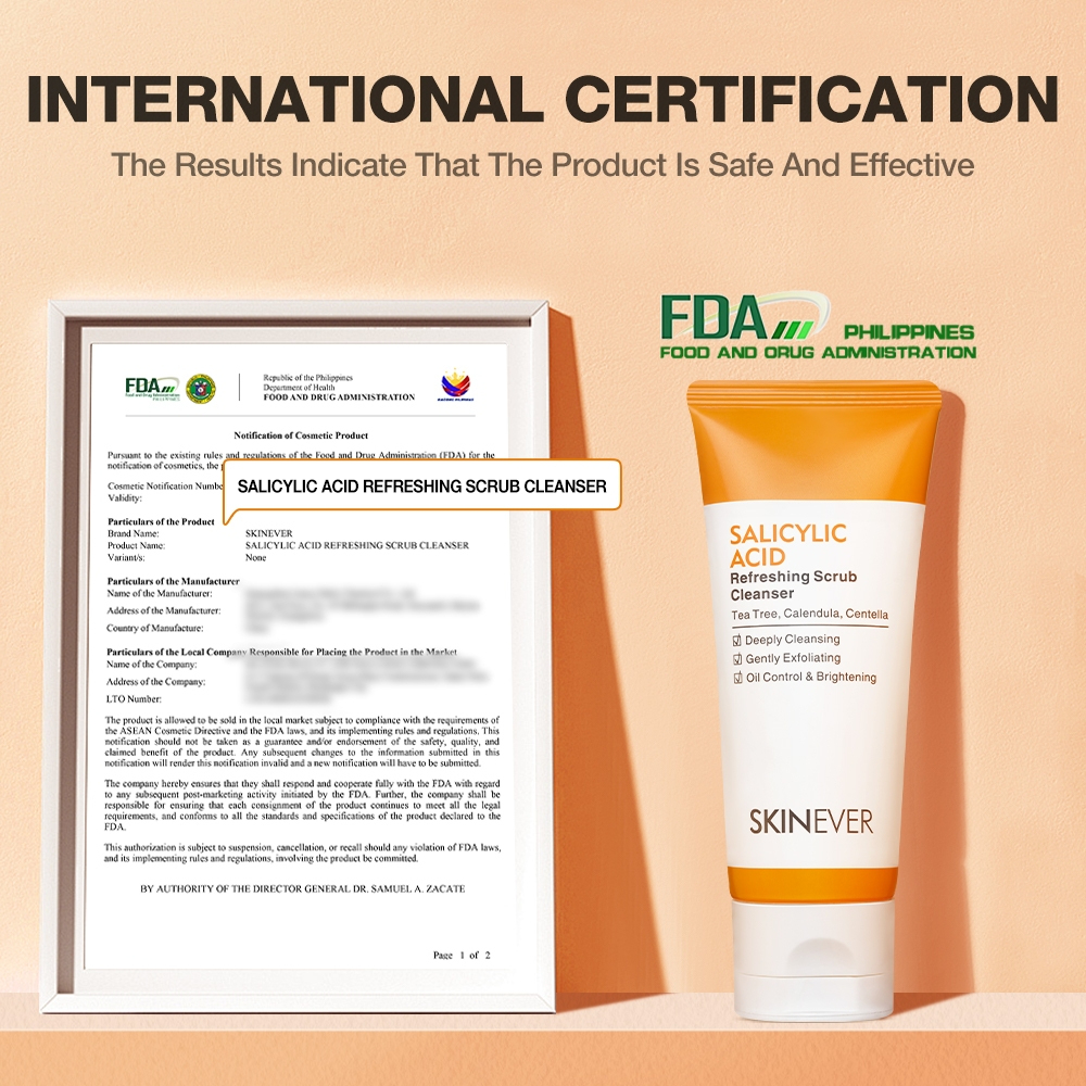 SKINEVER Salicylic Acid Refreshing Scrub Cleanser 75ml_thumbnail_6