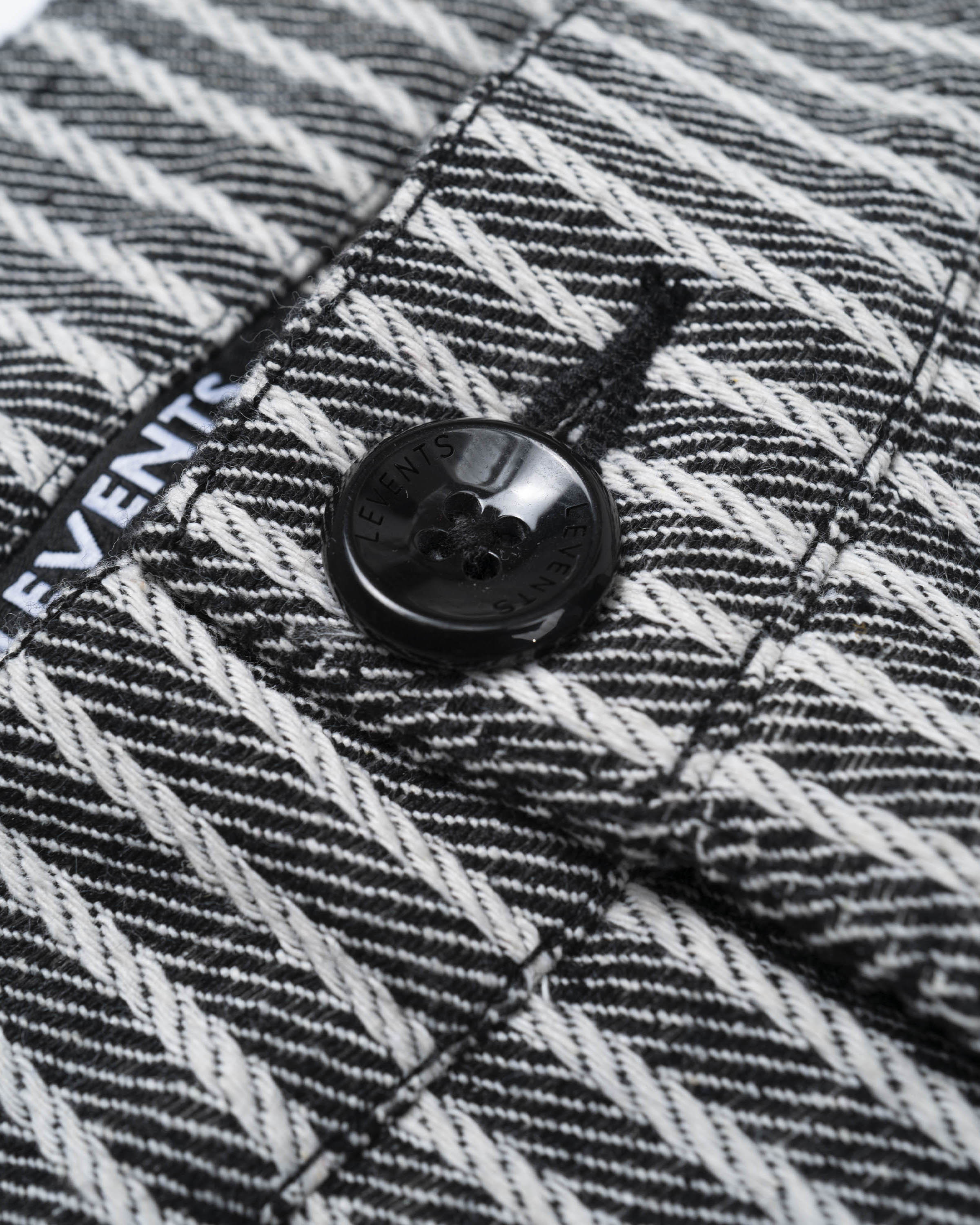Levents® Striped Jorts/ Black_thumbnail_4
