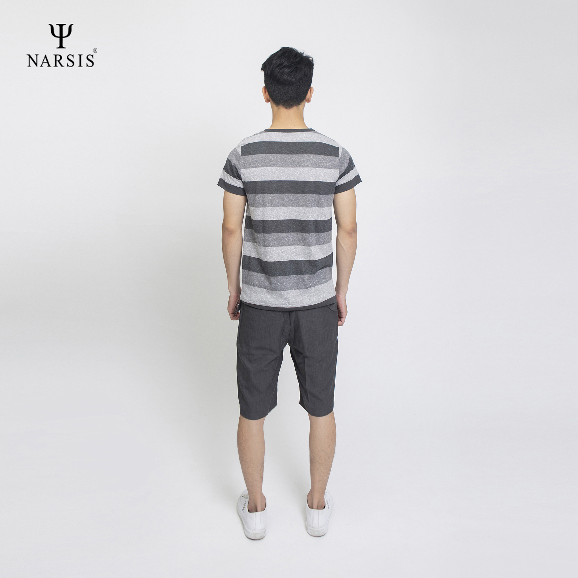 ÁO PHÔNG NAM D5019 NARSIS CHẤT LIỆU THOÁNG MÁT, DỄ CHỊU, THOẢI MÁI CẢ NGÀY, DỄ VẬN ĐỘNG_thumbnail_0