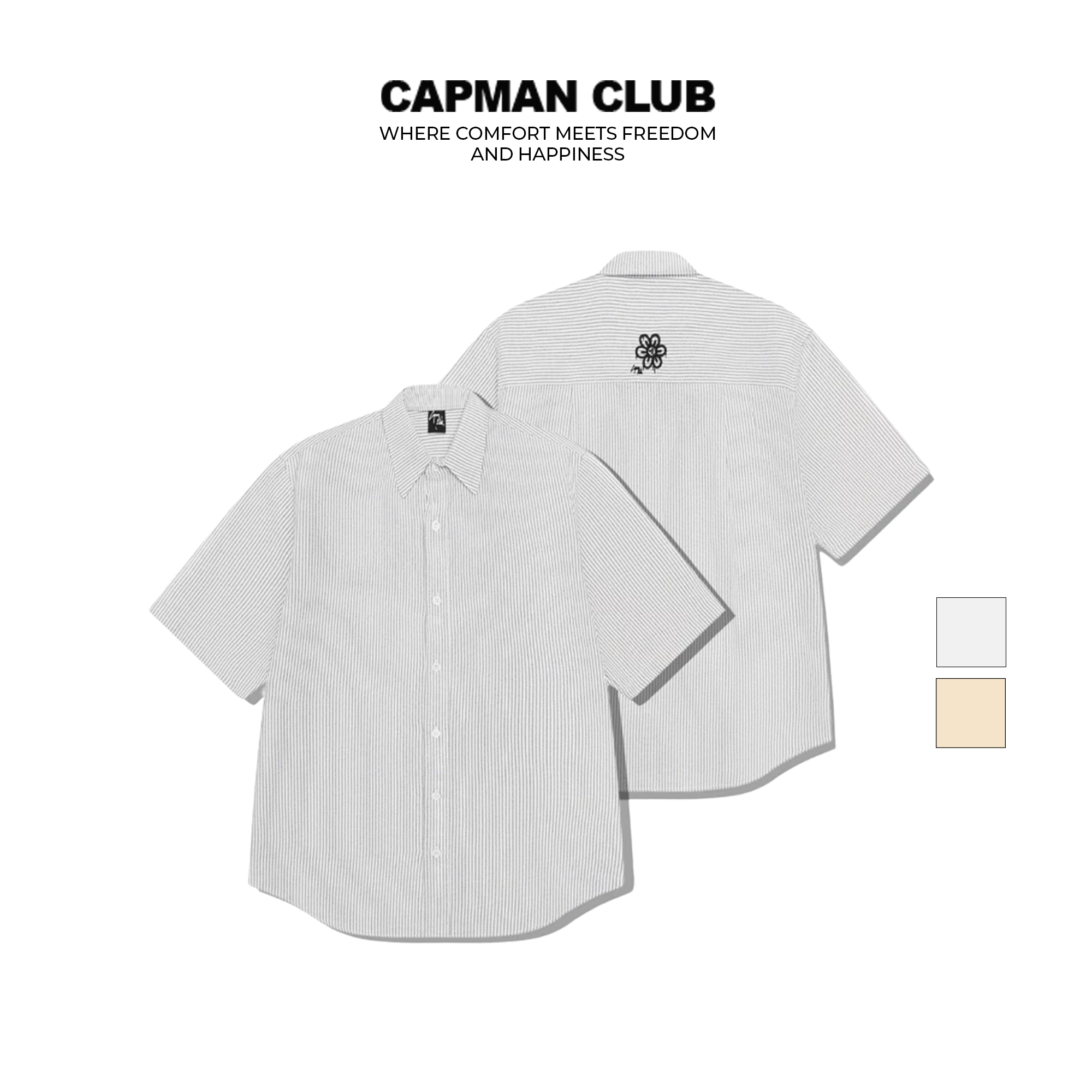 Áo sơ mi tay ngắn VERTICAL