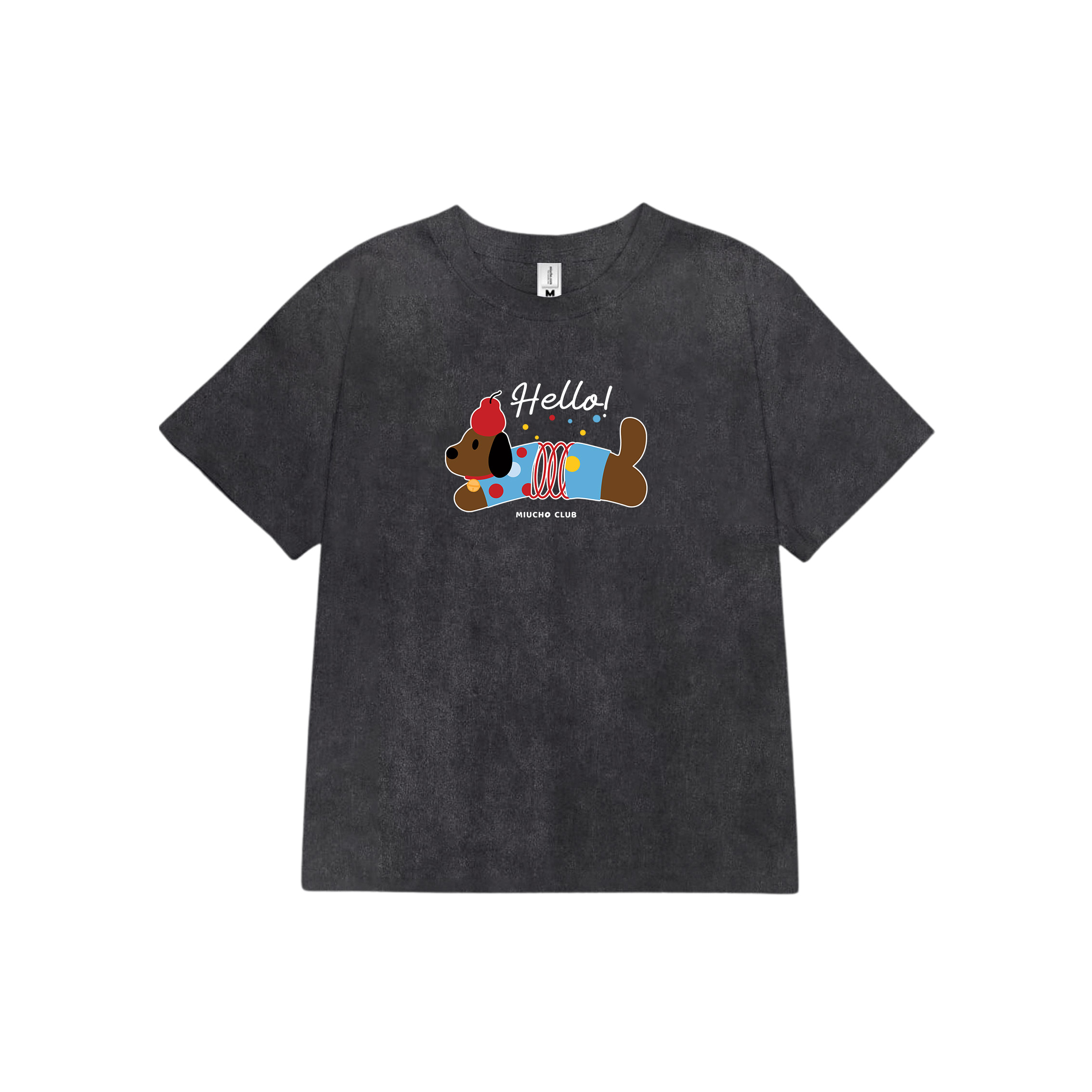 Áo baby tee in hình dễ thương ABD2454 Miucho vải cotton 4c thoáng mát cổ tròn in mix