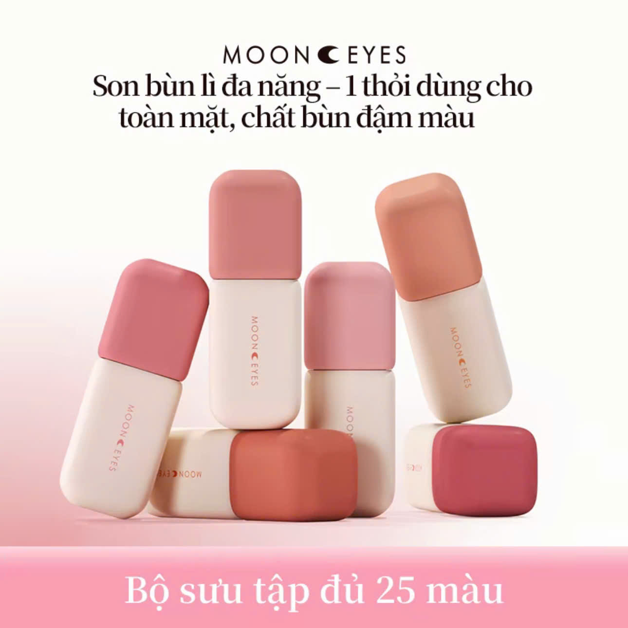 [MOON EYES] Son kem lì Moon Eyes Color Diary Lip Mud 4.5g