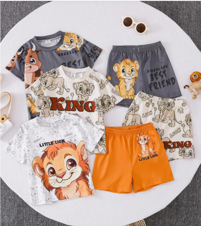 A42 SET 3 BỘ CỘC VUA SƯ TỬ LION- A100.140