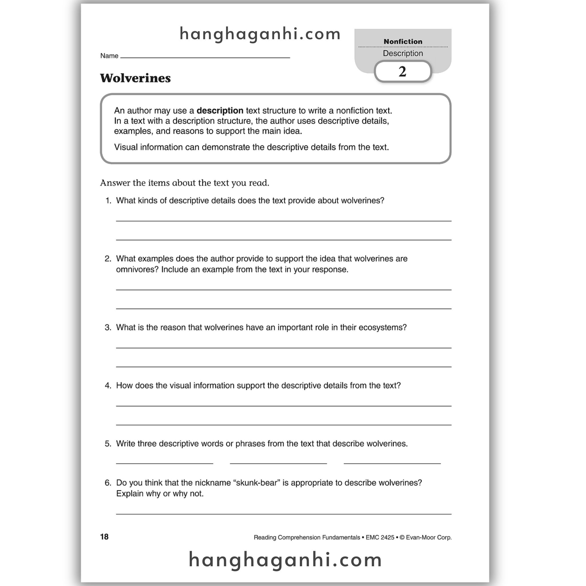 Reading Comprehension Fundamentals grade 5_thumbnail_8