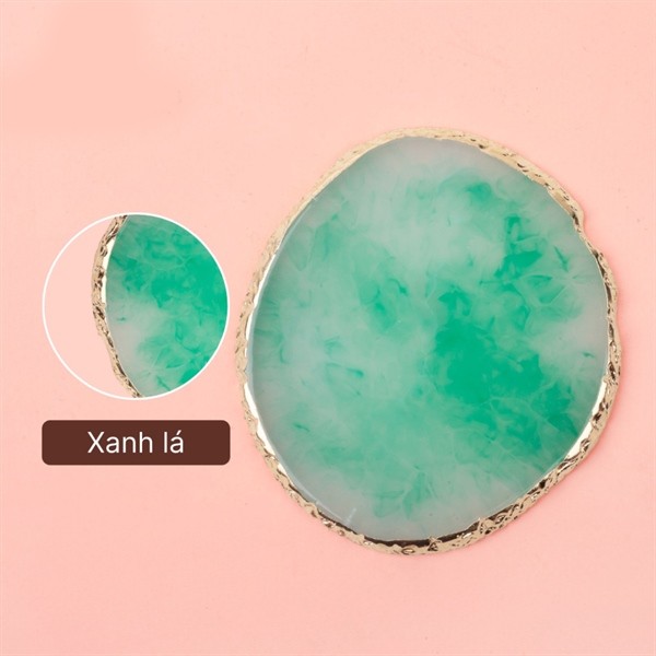 Tấm pha sơn - chụp ảnh - đá - màu xanh lá