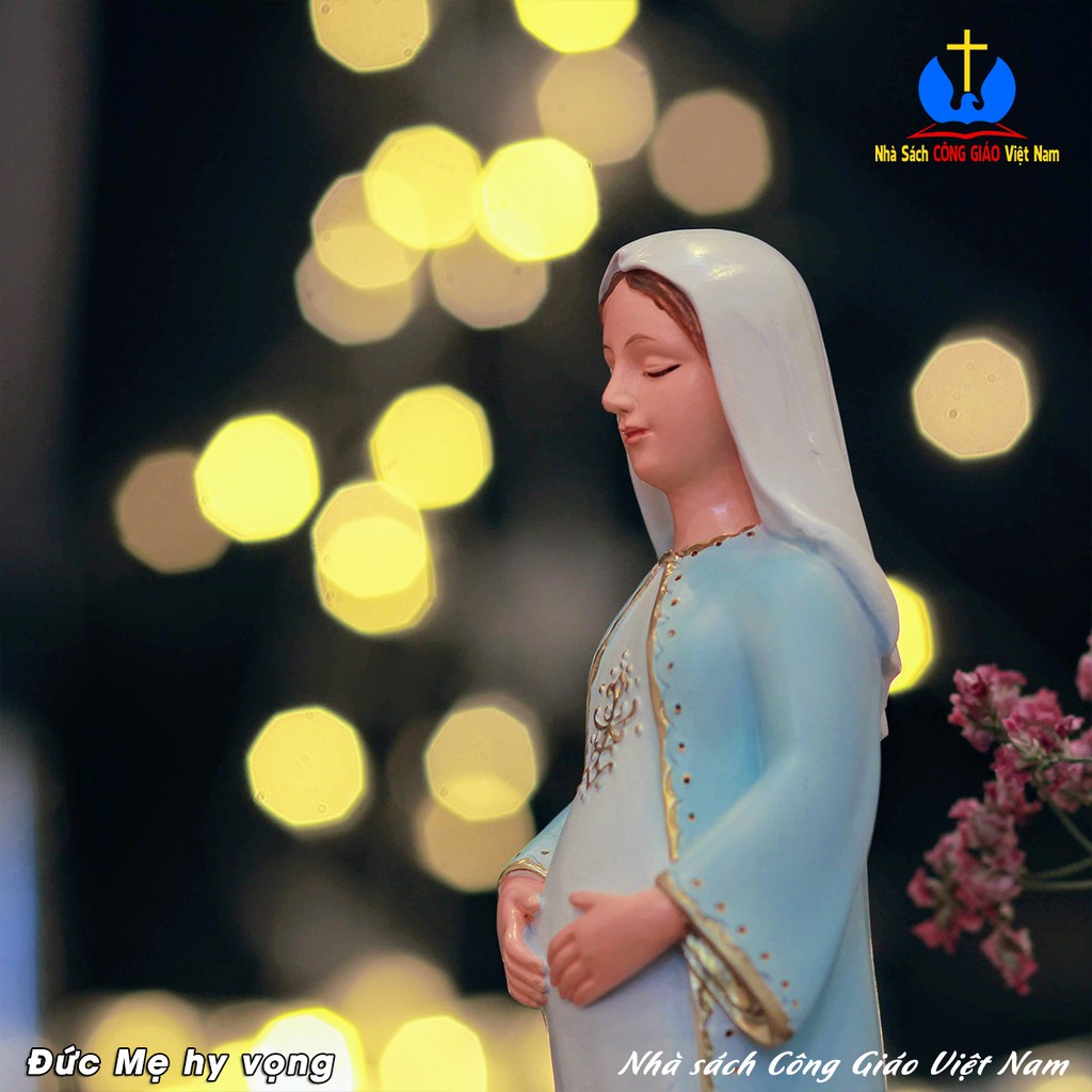 Tượng Đức Mẹ Hy Vọng DMHV  - Quà tặng Công Giáo - Nhà Sách Công Giáo Việt Nam T0662_thumbnail_4
