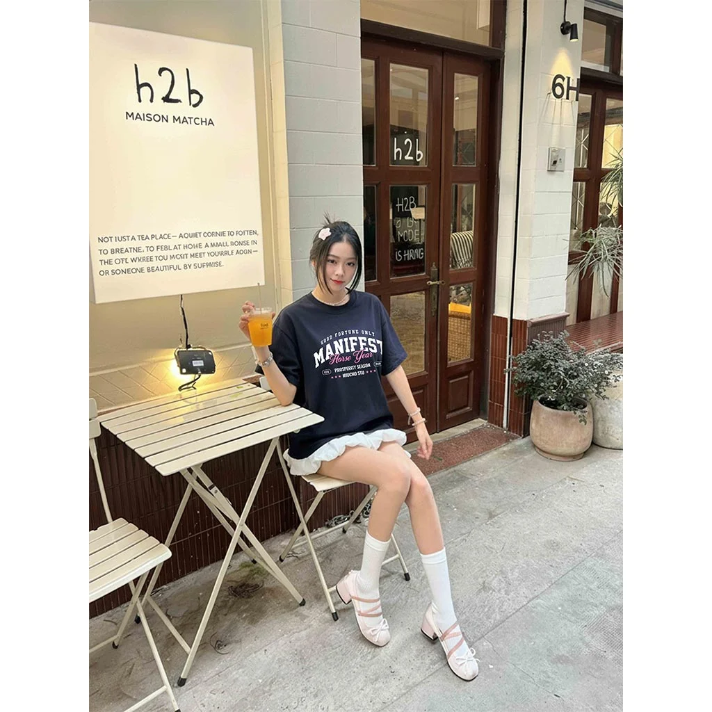 Áo thun Tết nam nữ form boxy Miucho chất vải mềm mại thoáng mát chữ basic in typography 2939_thumbnail_2