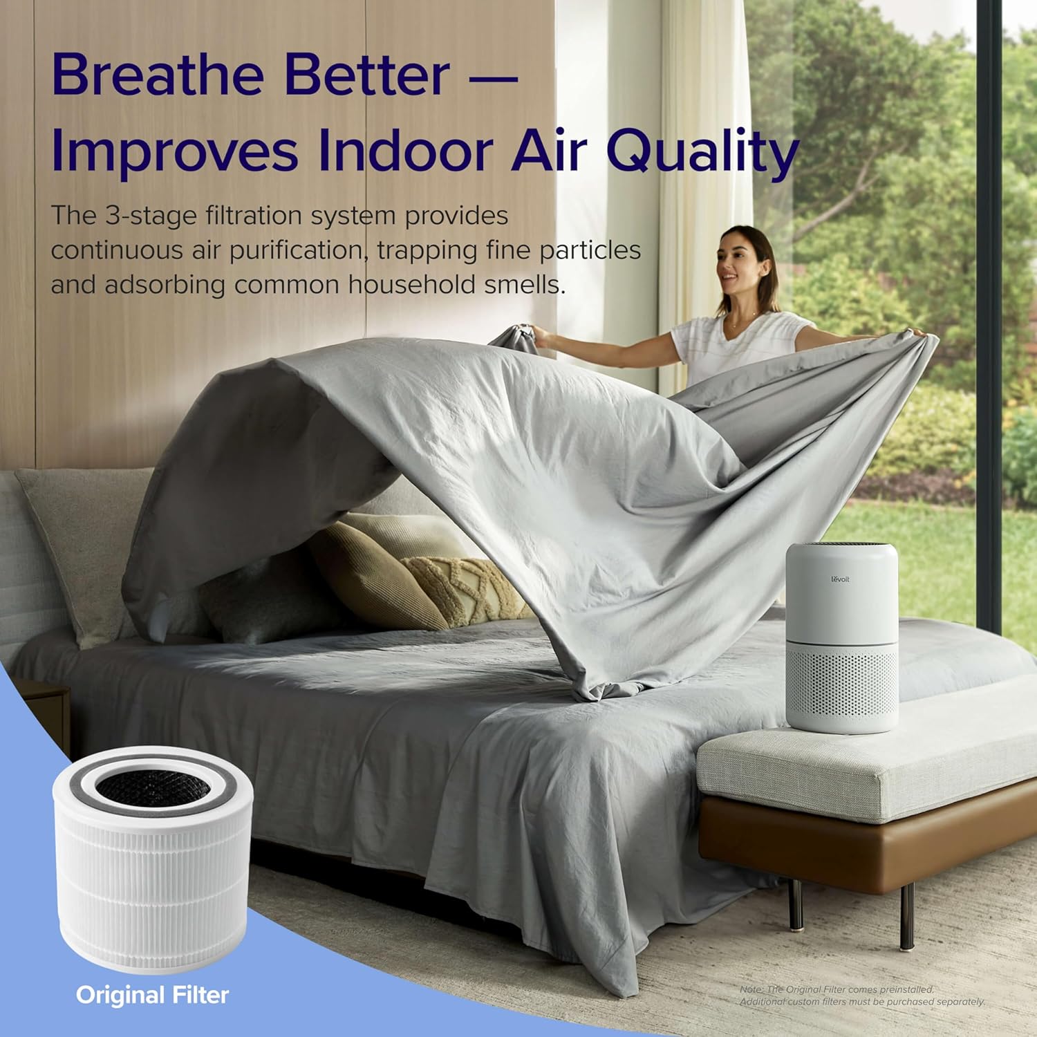 40m2 | Levoit Core 300 Air Purifier _thumbnail_8