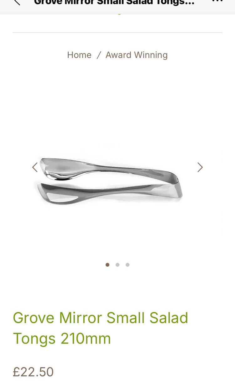 Kẹp Gắp Grove Mirror 21cm