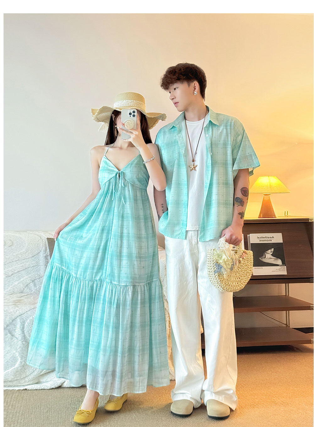 Couple Mint Breeze – Set Đồ Đôi Hè Mát Lành_thumbnail_2