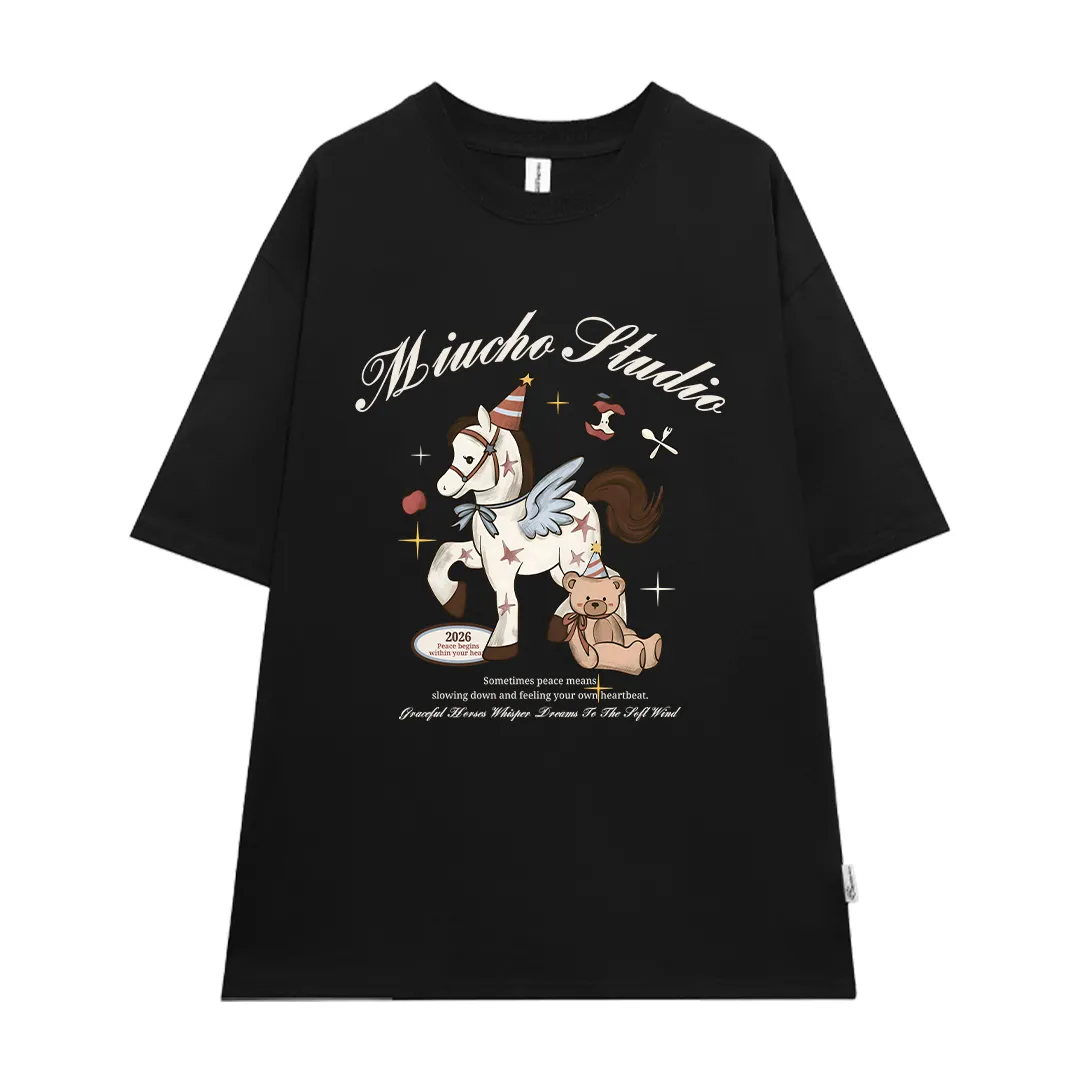 Áo thun nữ form rộng Miucho chất vải cao cấp dày dặn thoáng mát Thiên Mã in mix 2829_thumbnail_10