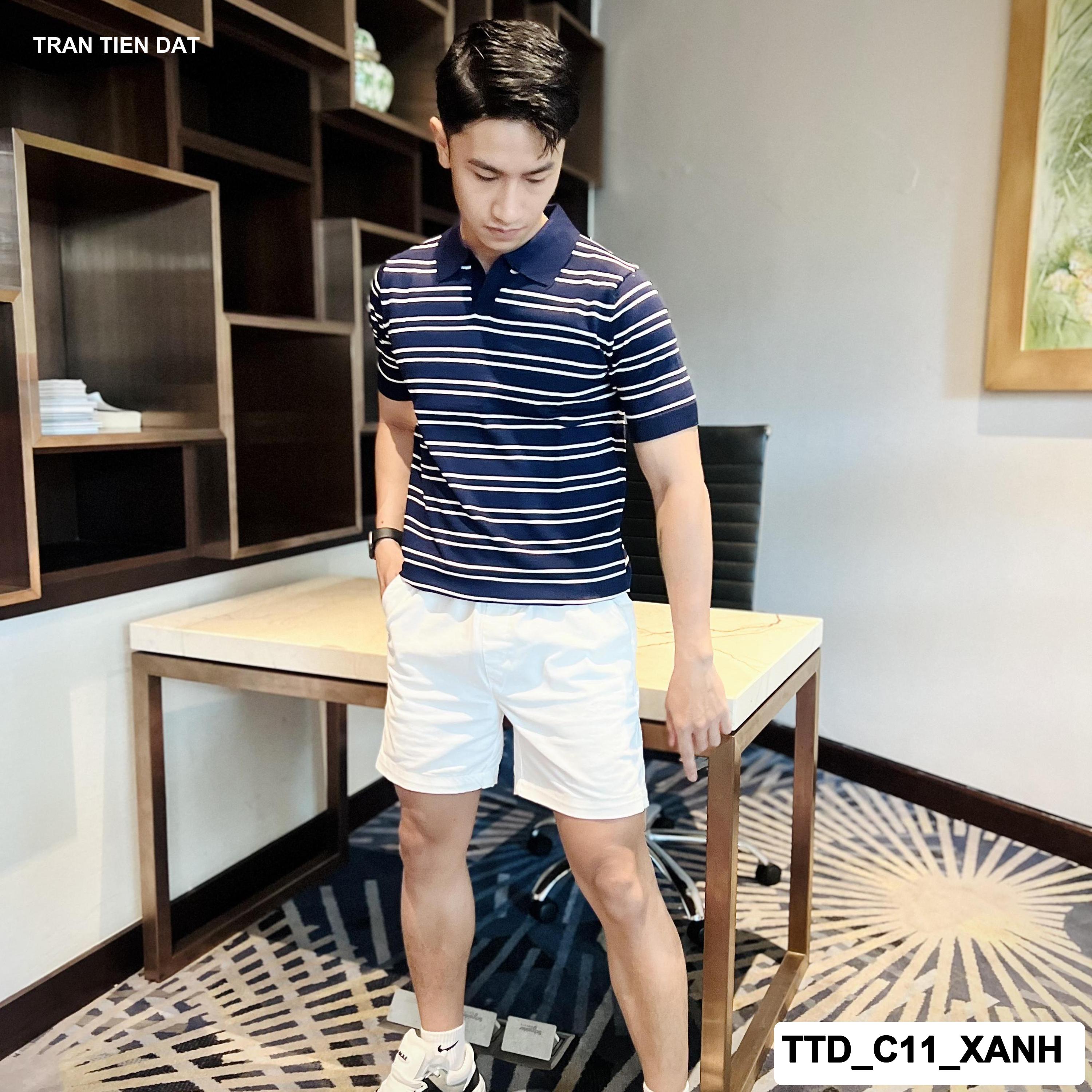 TTD_C11 - Áo Polo Nam Cao Cấp Mềm Mịn  Chất liệu dệt kim  C11_thumbnail_3