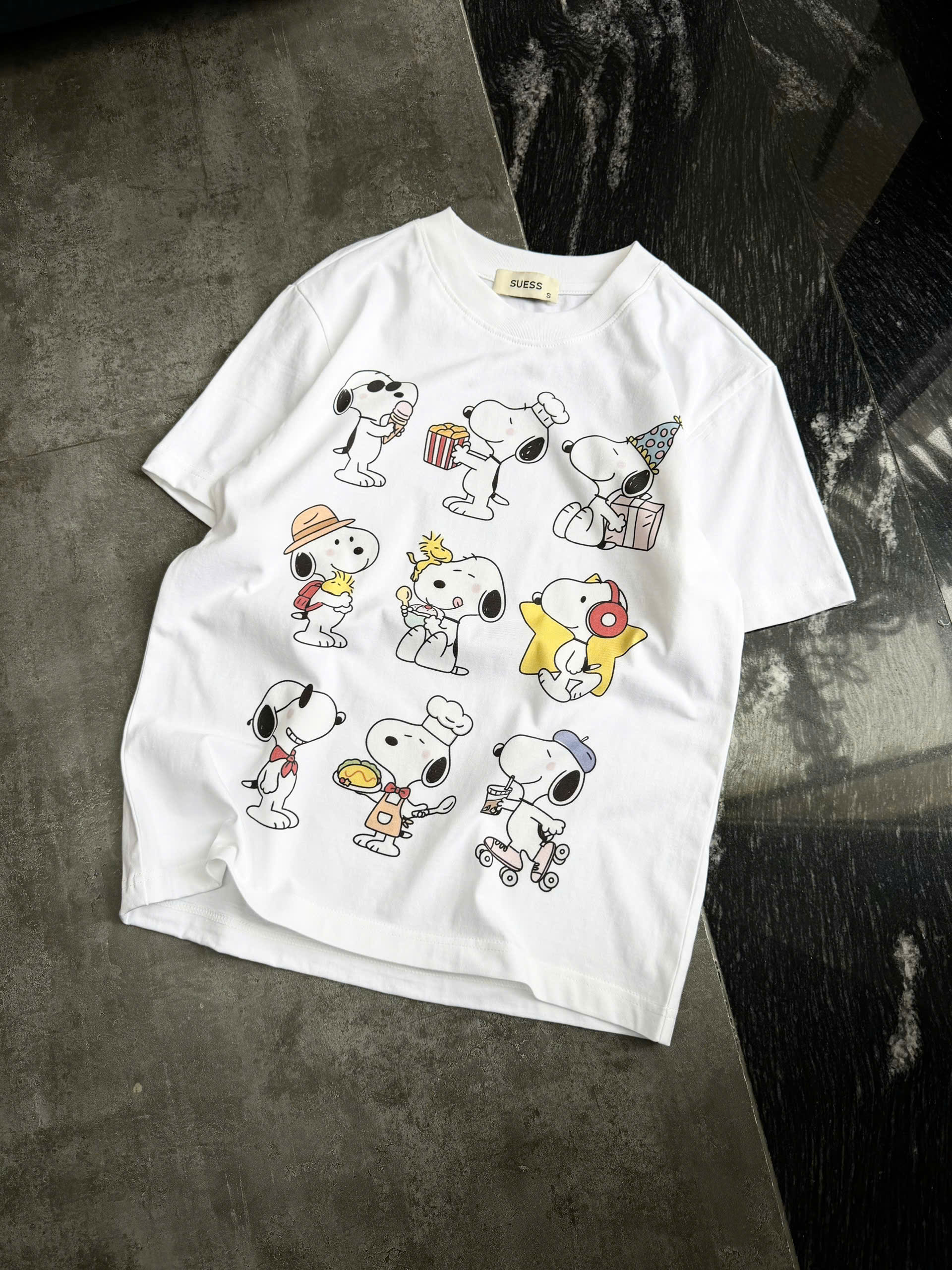 H55 ÁO THUN TRẮNG