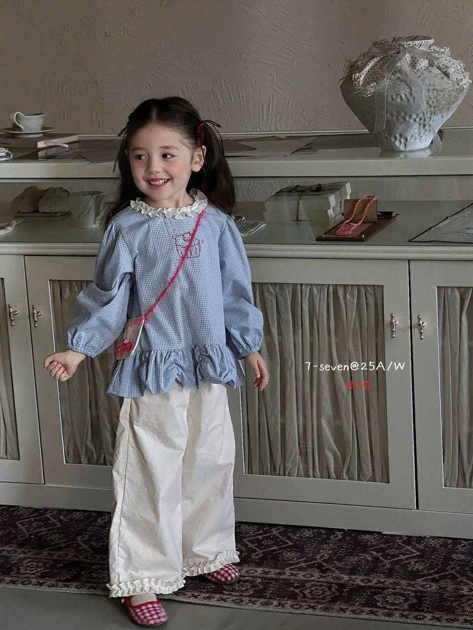 (Q139) Quần thô gấu viền ren Seven_thumbnail_0