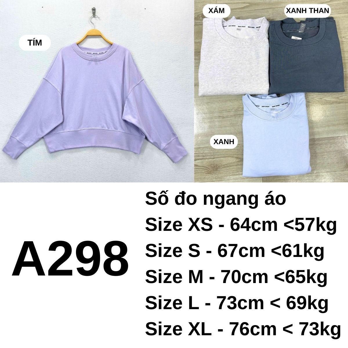 A298- Áo DK Crop