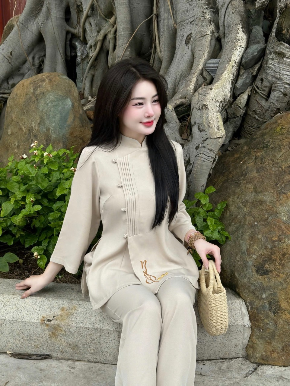 PP344 TINH NHI đồ lam thêu chữ Ngộ_thumbnail_2
