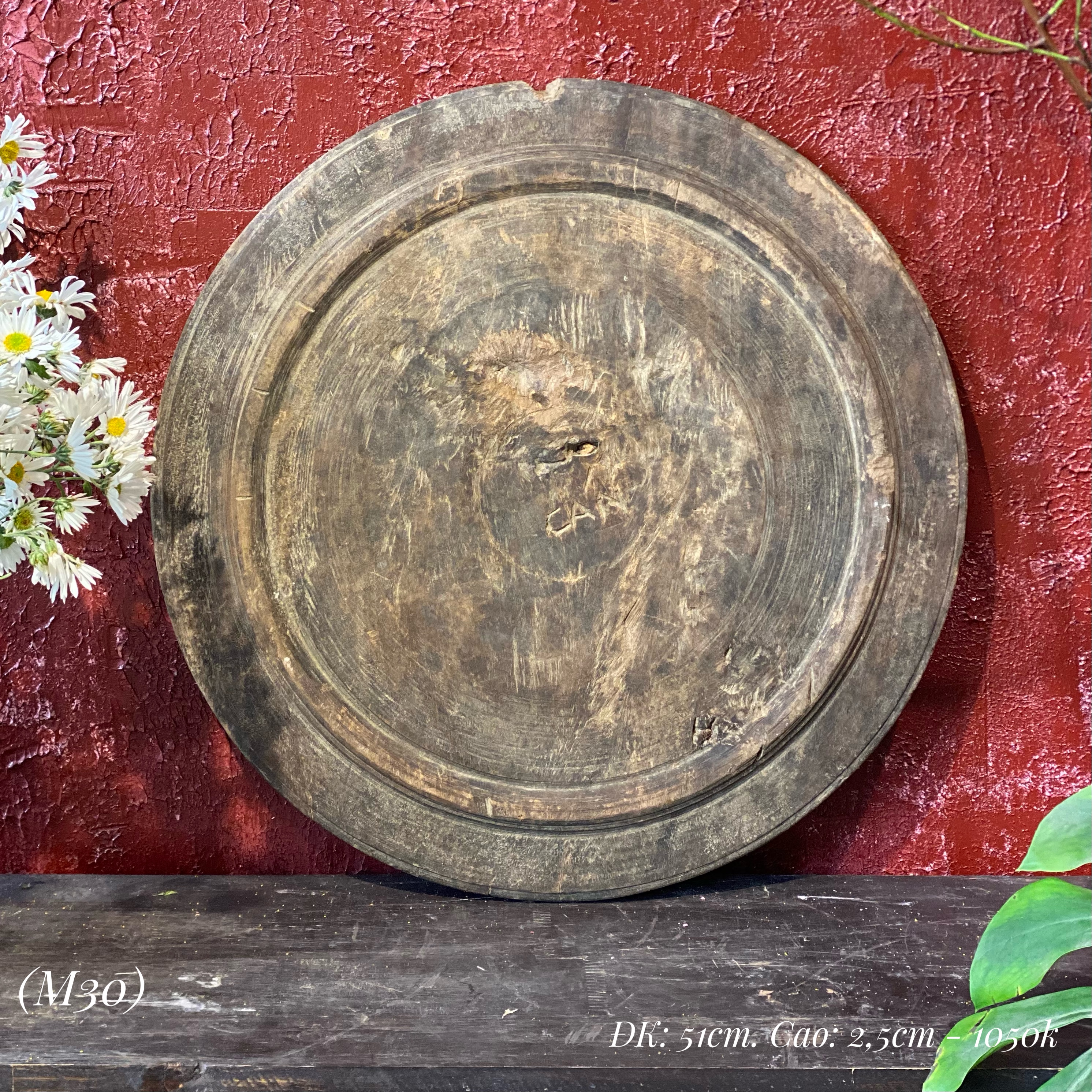 Mâm gỗ M30 - Đường kính 51cm_thumbnail_1