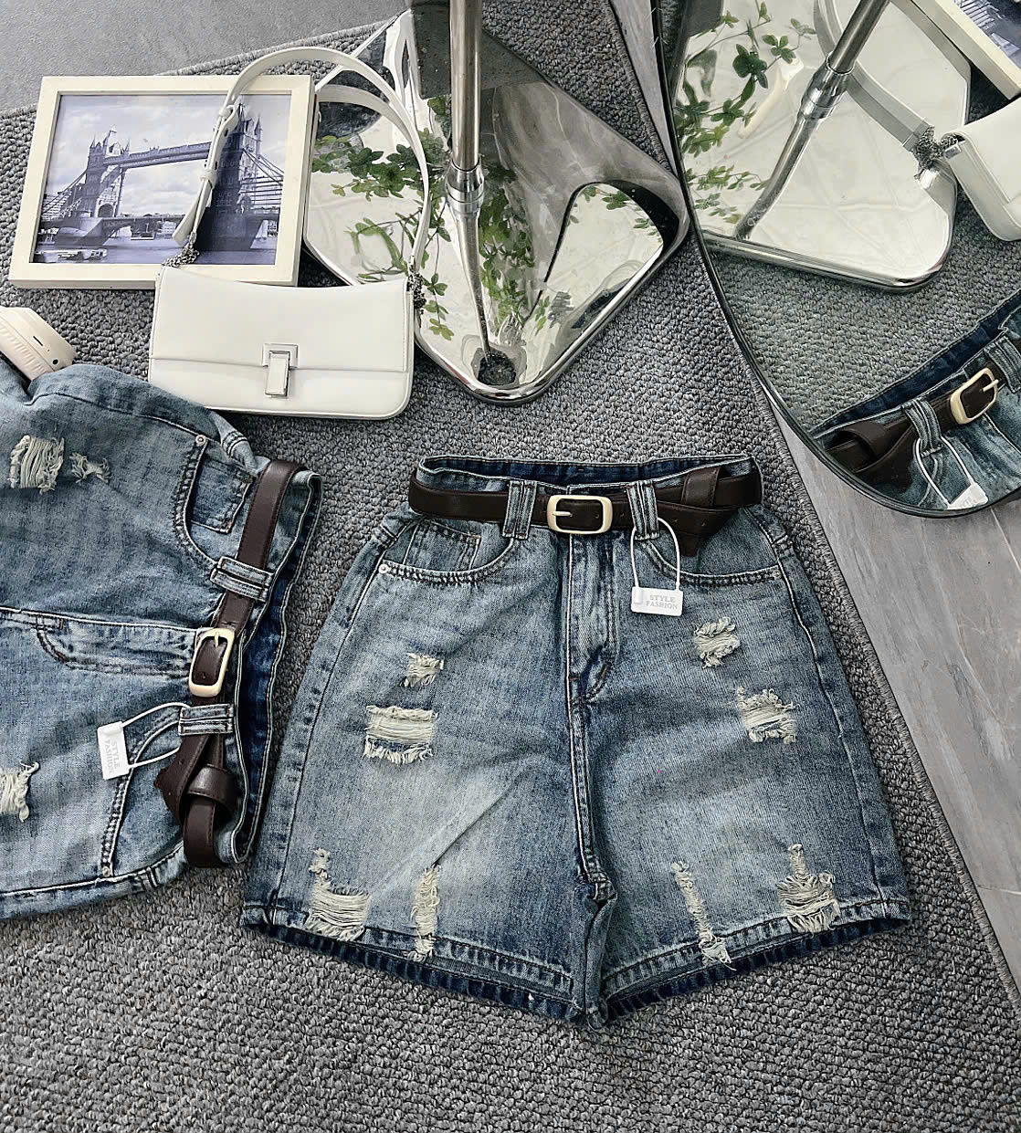 Quần short lửng rách kiểu bigsize QSJ51 dành cho nàng béo mập từ 55-90kg_thumbnail_16