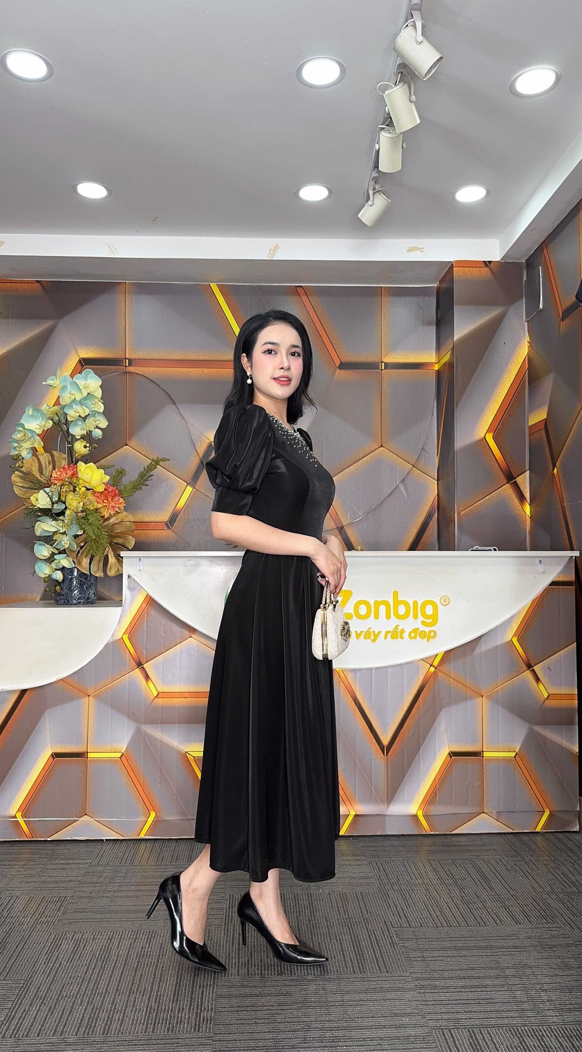 Đầm xòe - Y1905 - Thương hiệu Zonbig_thumbnail_5