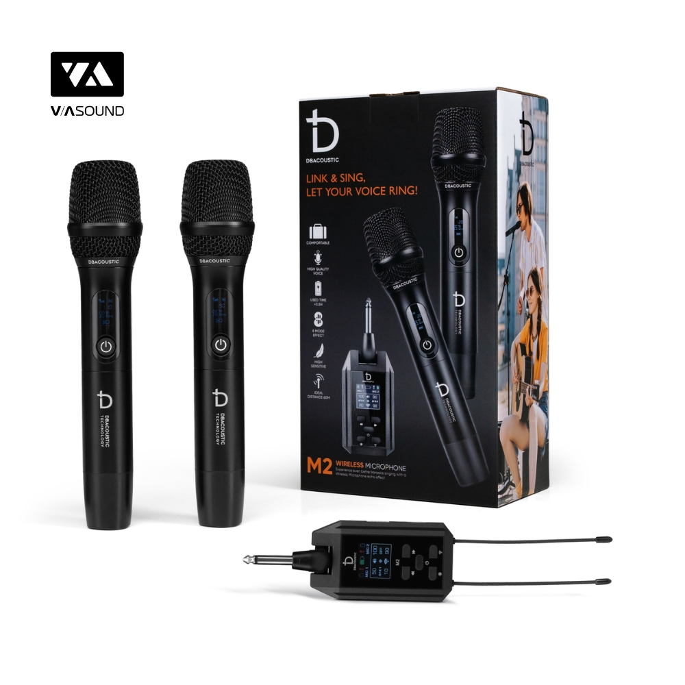 Micro Không Dây DBACOUSTIC M2 PREMIUM