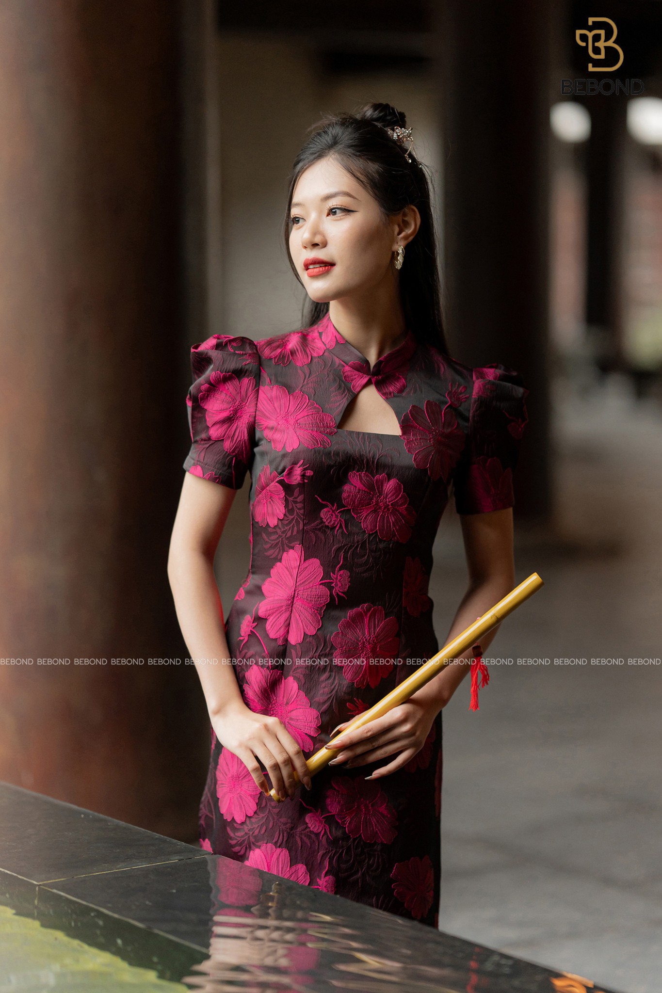 SET ÁO DÀI THỤC DI HOA NỔI_thumbnail_2