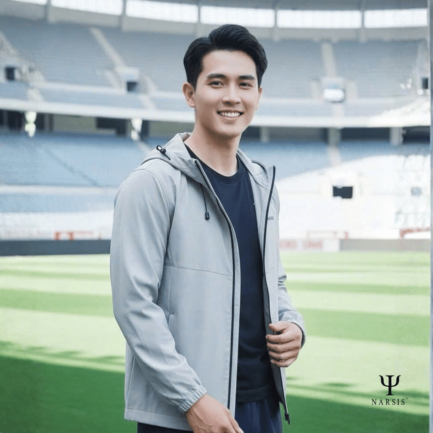 Áo Khoác Gió Nam Narsis 1 Lớp, Chống Nắng, Chống Gió, Phong Cách Trẻ Trung - D25002_thumbnail_2