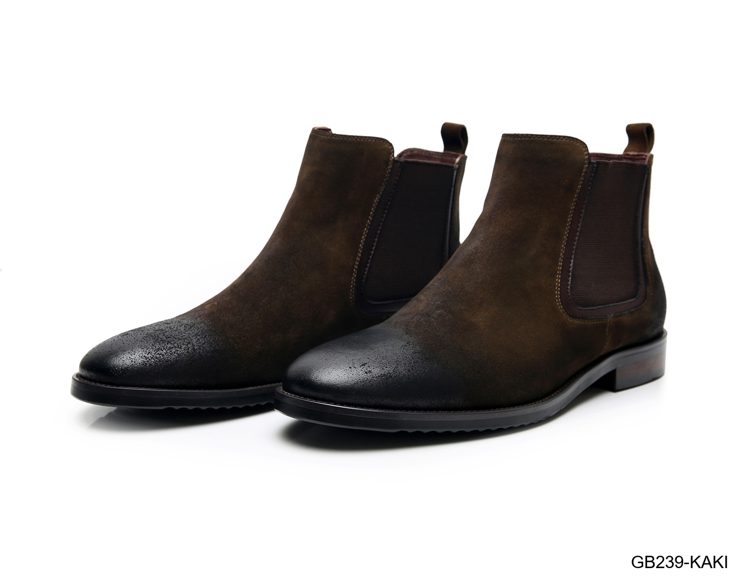 GB239 - Bốt Chelsea Nam Da Thật Phong Cách Thường Ngày Đế Cao Su Mềm_thumbnail_25