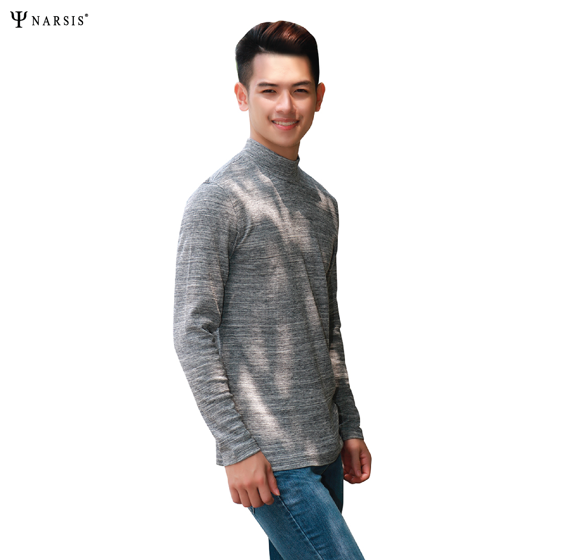 ÁO GIỮ NHIỆT NAM D7100 NARSIS PE NHẸ, THOÁNG KHÍ, THẤM MỒ HÔI, CHẤT LIỆU BỀN, CHỐNG NẮNG