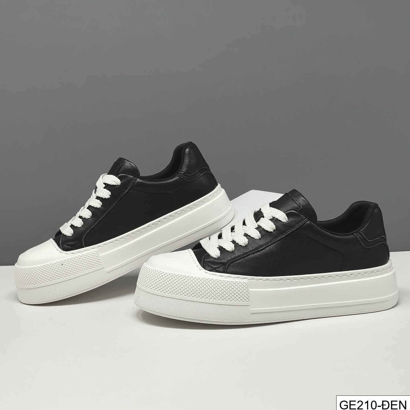 GE210 - Giày thể thao nam da bò lớp 1 cao cấp, giày nam đế dày da thật thời trang phong cách Châu Âu, giày bánh quy da thật nam._thumbnail_21