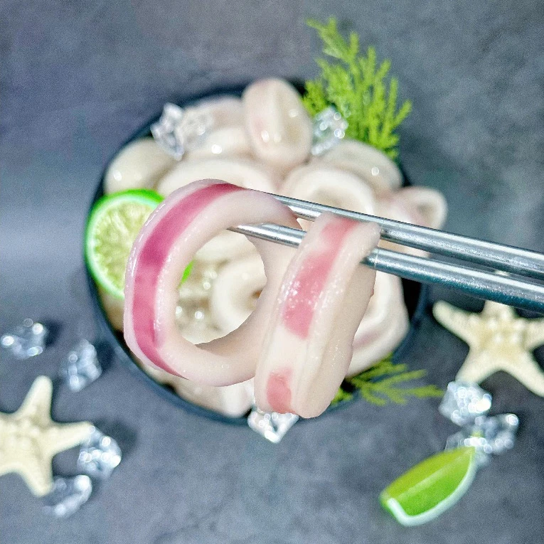 Mực ống Cắt khoanh Dày thịt, Tiện lợi cho chế biến_thumbnail_8