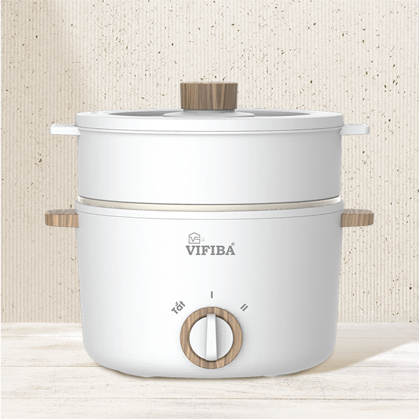 Nồi Lẩu Điện Sora Vifiba - Kèm khay hấp_thumbnail_1