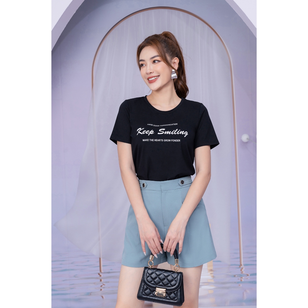 [Form Vừa] Áo phông nữ form vừa in hình - Áo thun Loza XA004_thumbnail_4