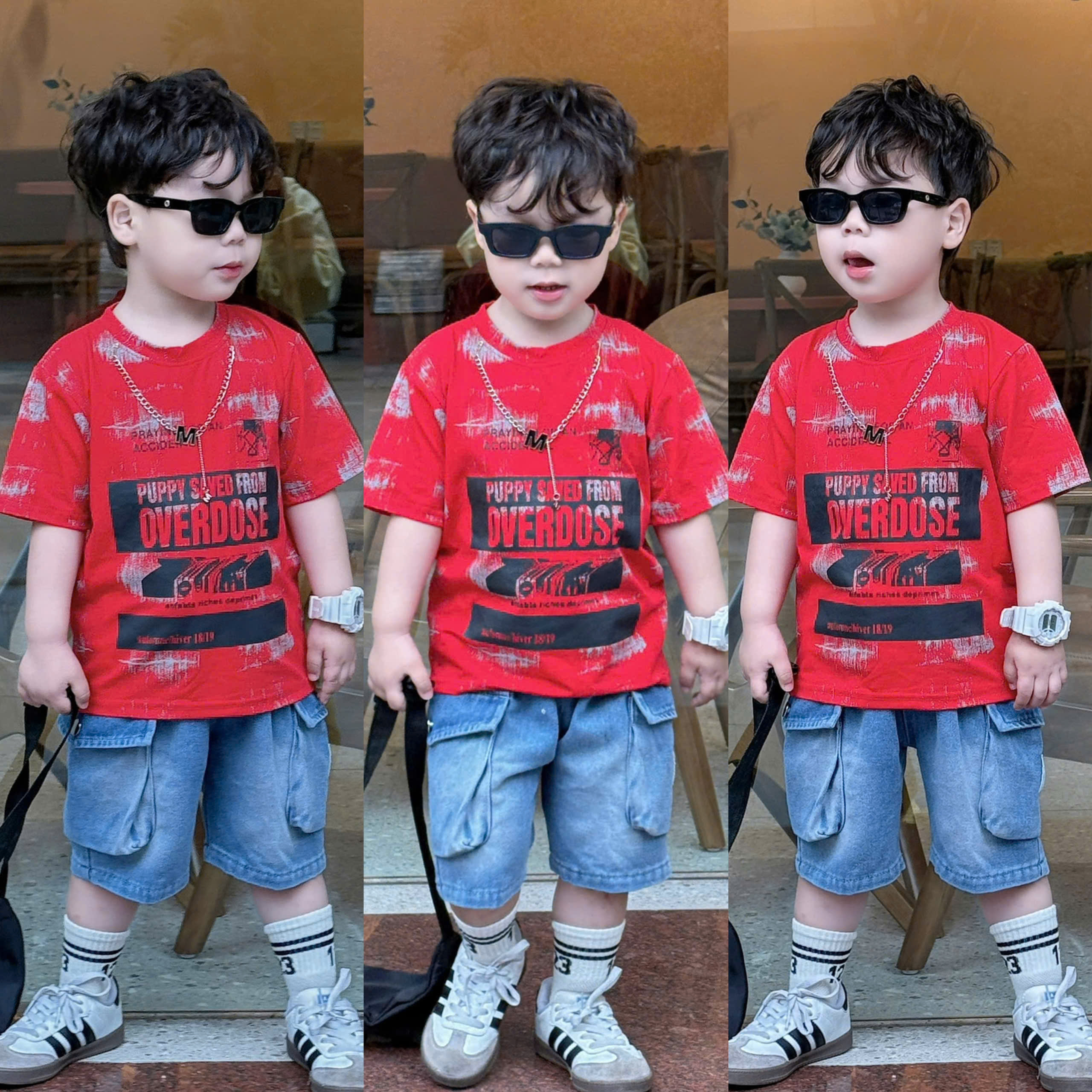 M93 BỘ CỘC QUẦN BÒ LOANG PUPPY SAVED- A116.840