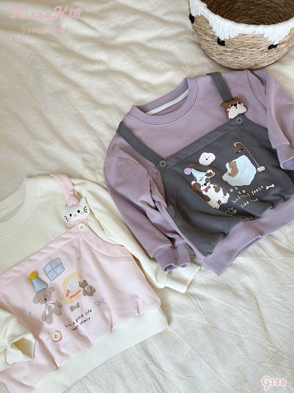 (G139) Áo nỉ màu kem hoạ tiết Kiyomi_thumbnail_0