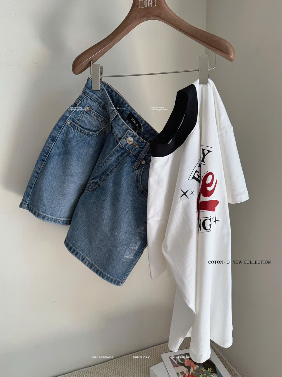 Quần short jean Coton Q_thumbnail_7