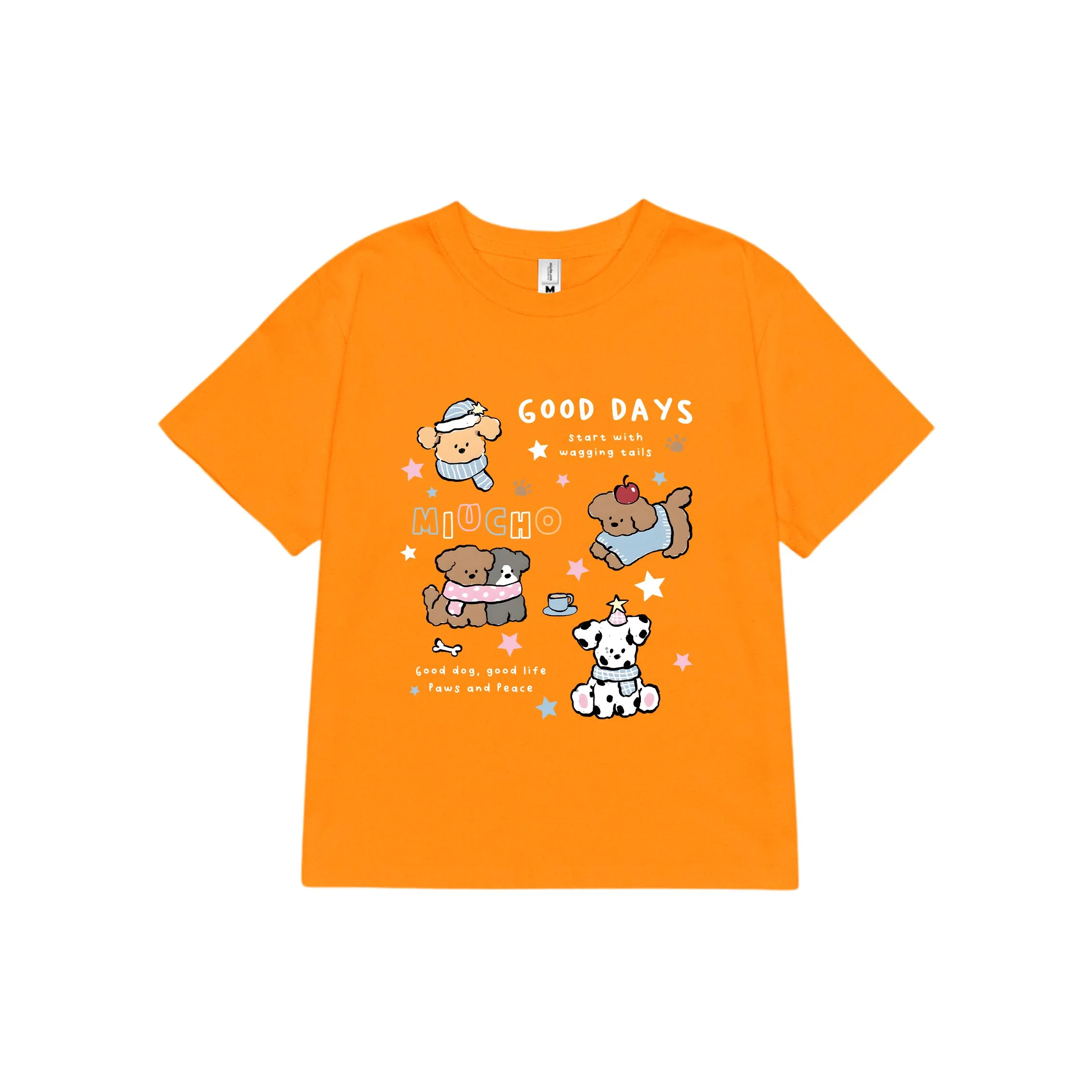 Áo baby tee nữ Miucho vải cotton 2 chiều dày dặn thoáng mát Good Days in mix nhiều màu 2739_thumbnail_13