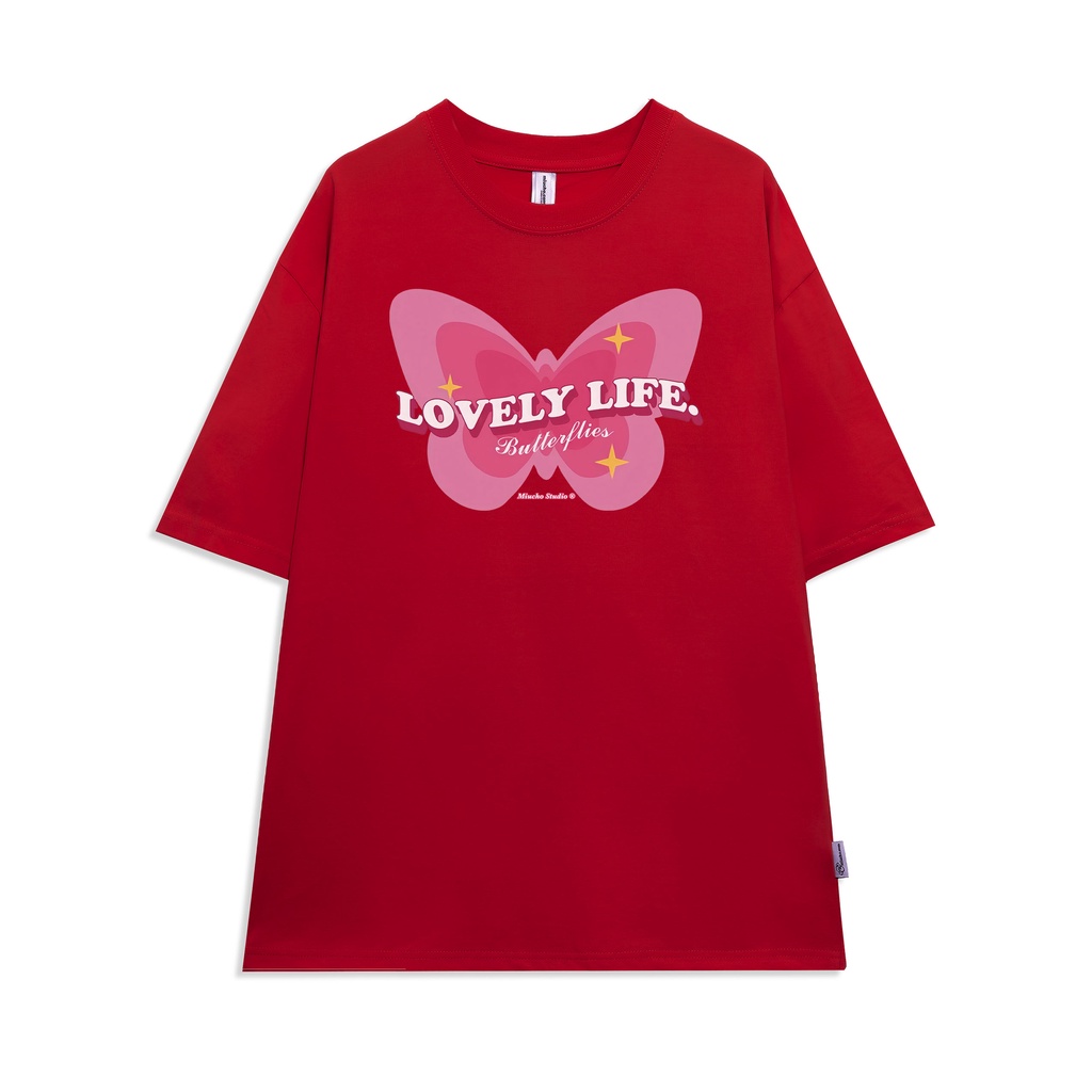 Áo thun form rộng nữ tay lỡ Miucho oversize chất vải cotton AT226 Miucho in hình hoạ tiết_thumbnail_11