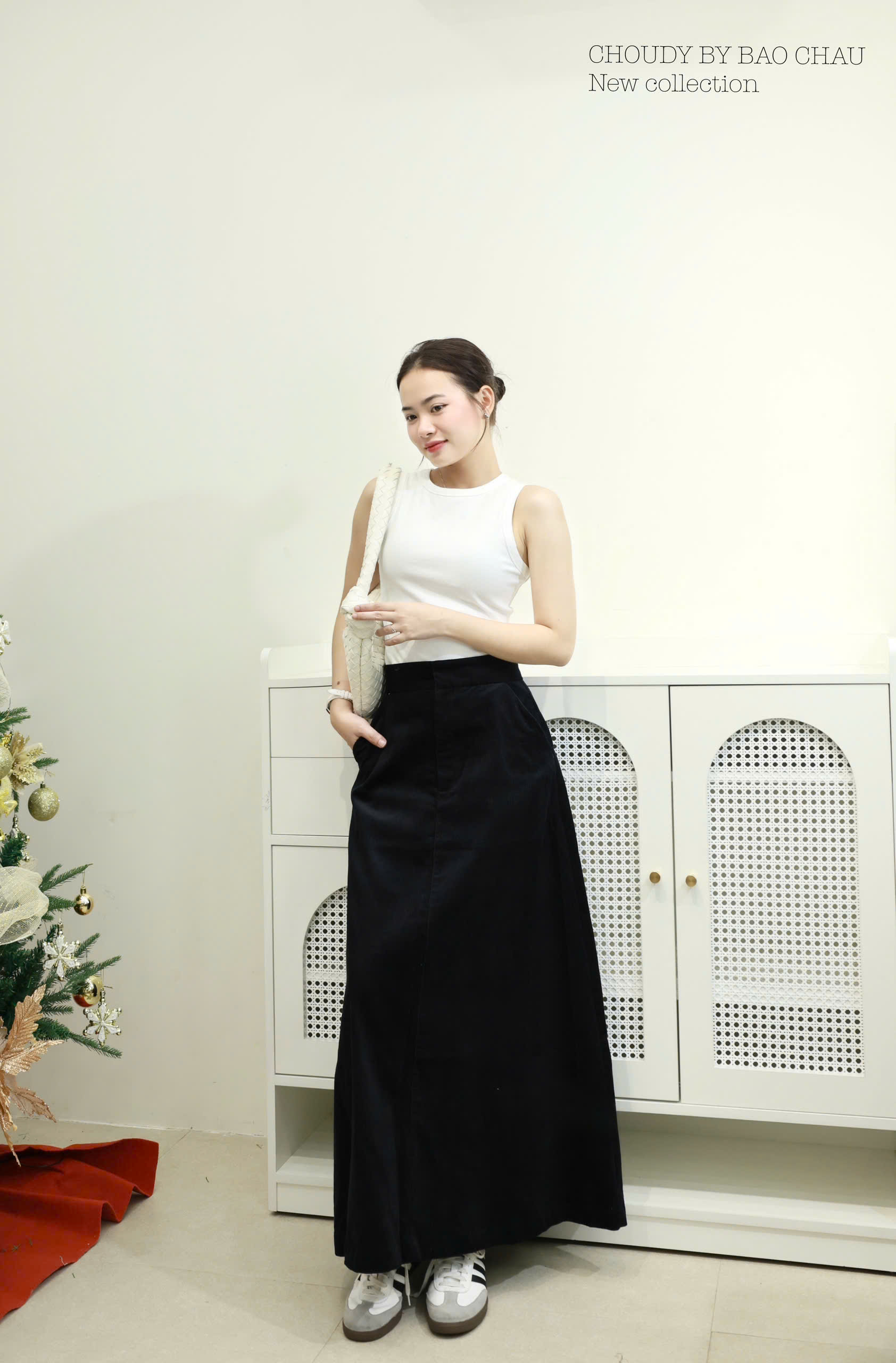 C96 CHÂN VÁY NHUNG 3 MÀU